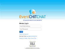 Tablet Screenshot of eventchitchat.com